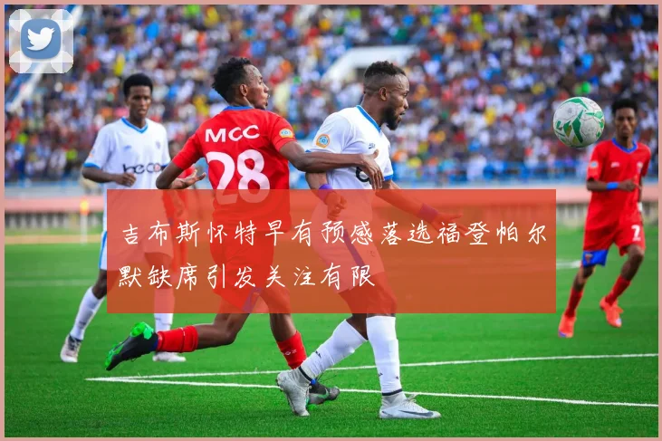 吉布斯怀特早有预感落选福登帕尔默缺席引发关注有限